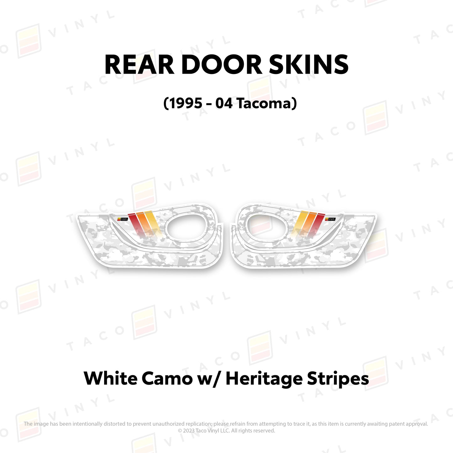 1995-04 Tacoma Door Skins (Lower Section)