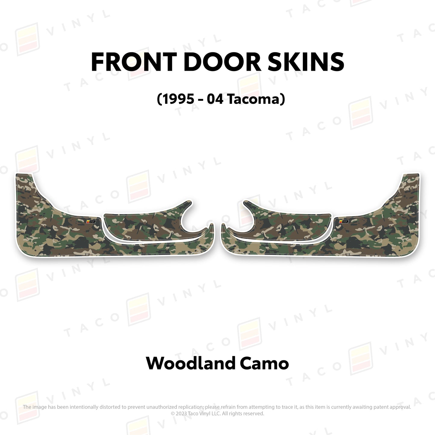 1995-04 Tacoma Door Skins (Lower Section)