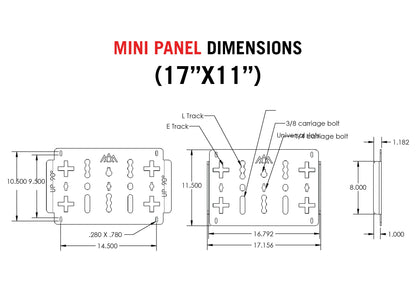DRIFTR Roof Rack Deck Accessory Panels