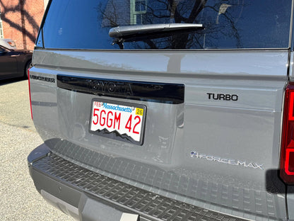 TURBO Acrylic Laser Series Tailgate Badge - 2024+ Land Cruiser / Tacoma / 2025+ 4Runner
