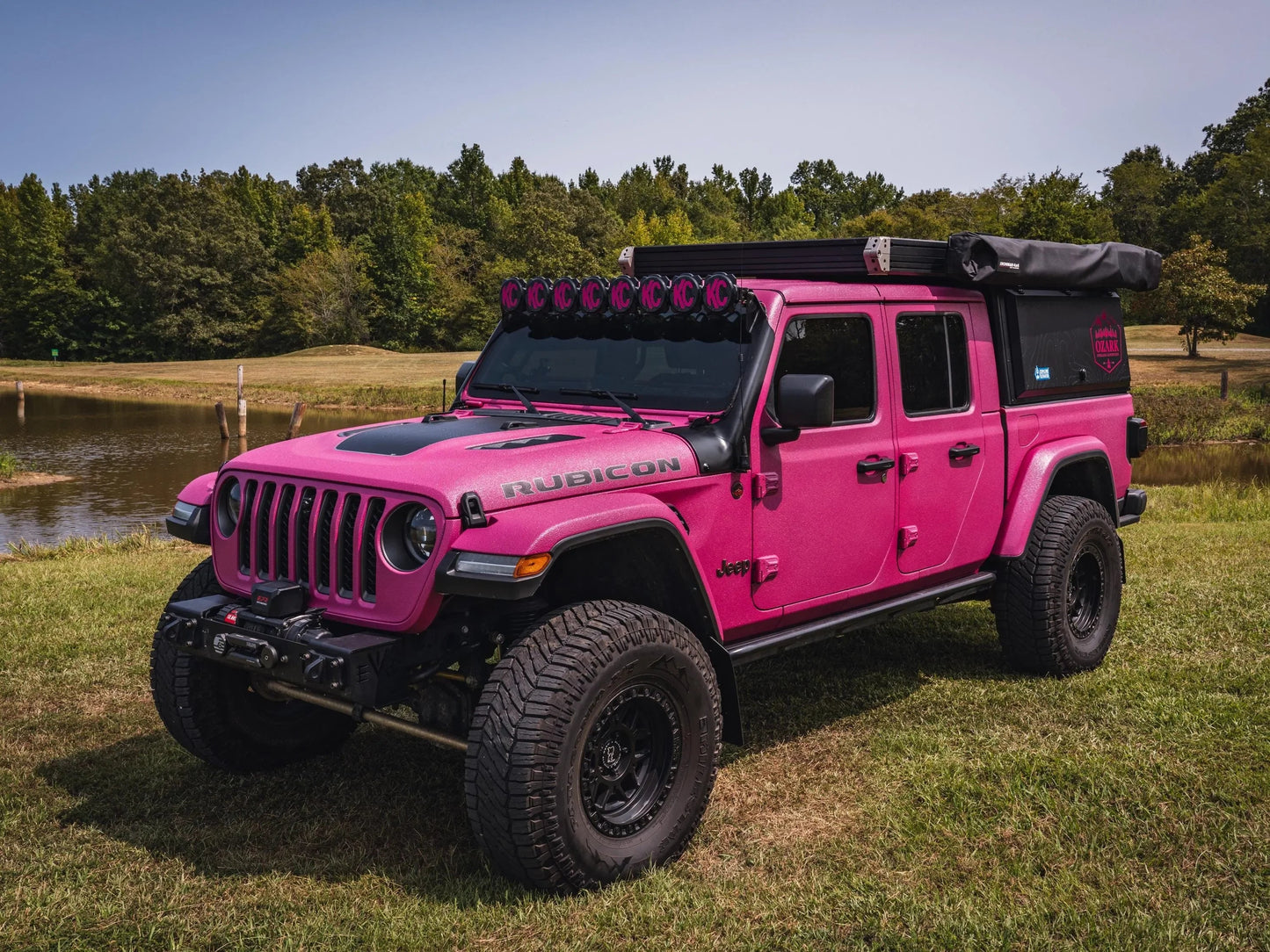 KC HiLITES Pro6 / Titan Gravity Light Cover Topo Overlays (Pair) - Universal