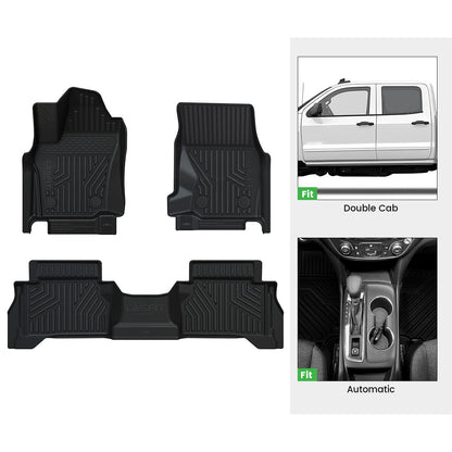 Lasfit 2024-2026 Toyota Tacoma All-Weather Floor Mats