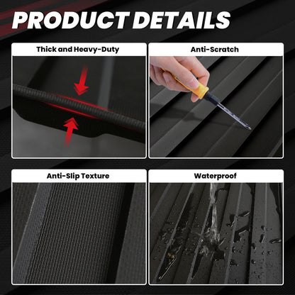 2024-2026 Toyota Tacoma 5FT/6FT Heavy Duty Truck Bed Mat or Tailgate Mat