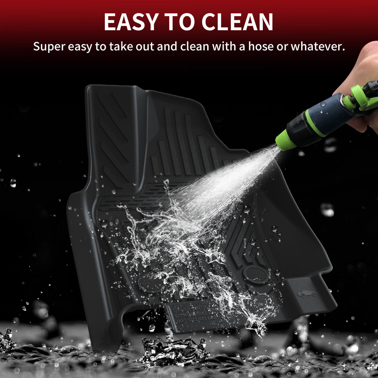 Lasfit 2024-2026 Toyota Tacoma All-Weather Floor Mats