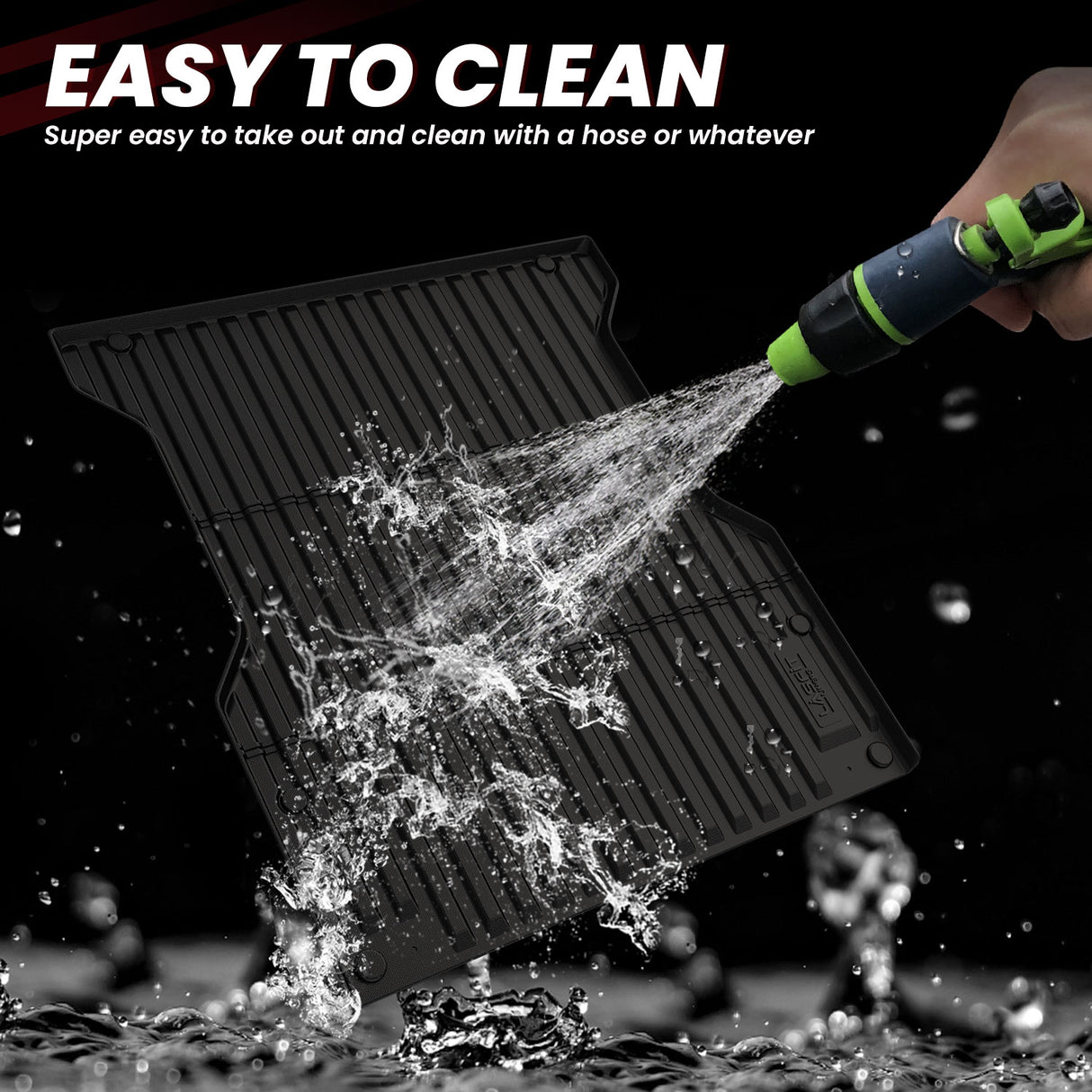 2024-2026 Toyota Tacoma 5FT/6FT Heavy Duty Truck Bed Mat or Tailgate Mat