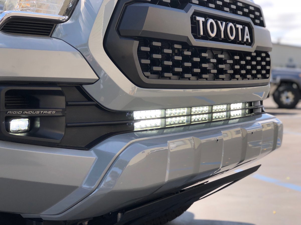 32" Lower Bumper Hidden LED Light Bar Kit | Toyota Tacoma 2016-2023