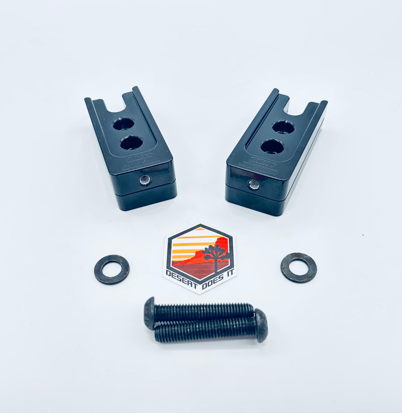 TOYOTA ADJUSTABLE FRONT SEAT JACKERS® W/OPTIONAL MMP (2024+ TACOMA)