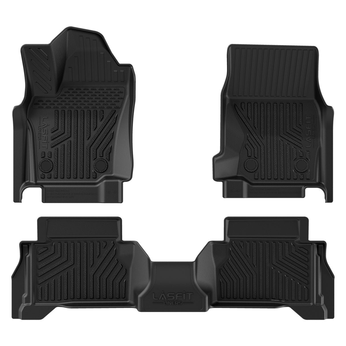 Lasfit 2024-2026 Toyota Tacoma All-Weather Floor Mats