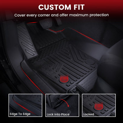 Lasfit 2024-2026 Toyota Tacoma All-Weather Floor Mats