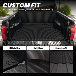 2024-2026 Toyota Tacoma 5FT/6FT Heavy Duty Truck Bed Mat or Tailgate Mat