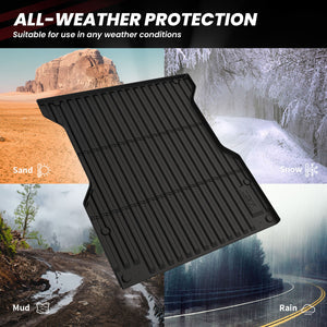 2024-2026 Toyota Tacoma 5FT/6FT Heavy Duty Truck Bed Mat or Tailgate Mat
