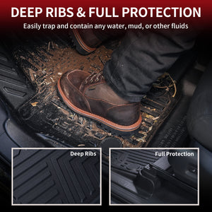 Lasfit 2024-2026 Toyota Tacoma All-Weather Floor Mats