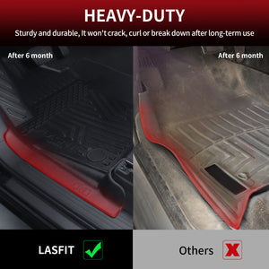 Lasfit 2024-2026 Toyota Tacoma All-Weather Floor Mats