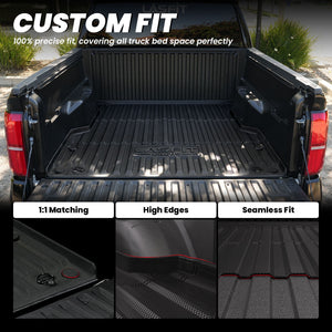 2024-2026 Toyota Tacoma 5FT/6FT Heavy Duty Truck Bed Mat or Tailgate Mat