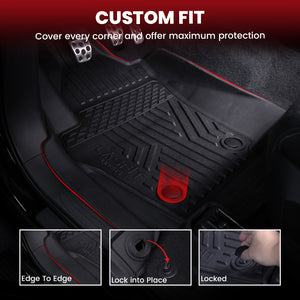 Lasfit 2024-2026 Toyota Tacoma All-Weather Floor Mats
