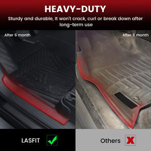 Lasfit 2024-2026 Toyota Tacoma All-Weather Floor Mats