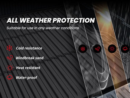 2024-2026 Toyota Tacoma 5FT/6FT Heavy Duty Truck Bed Mat or Tailgate Mat