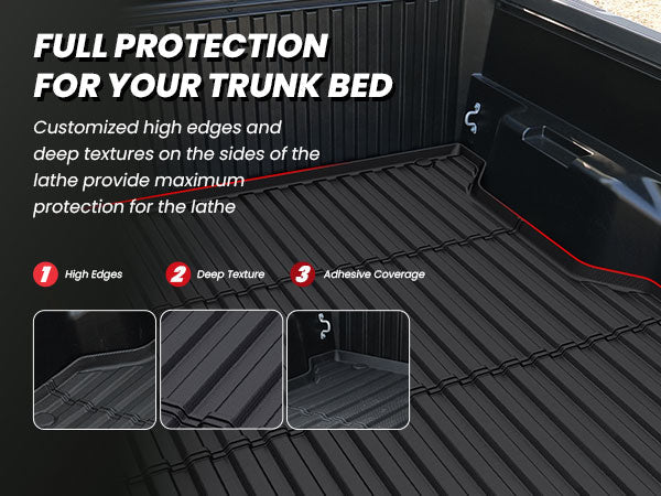 2024-2026 Toyota Tacoma 5FT/6FT Heavy Duty Truck Bed Mat or Tailgate Mat