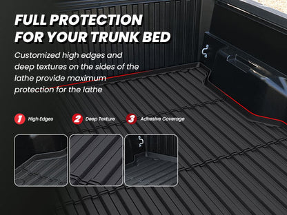 2024-2026 Toyota Tacoma 5FT/6FT Heavy Duty Truck Bed Mat or Tailgate Mat