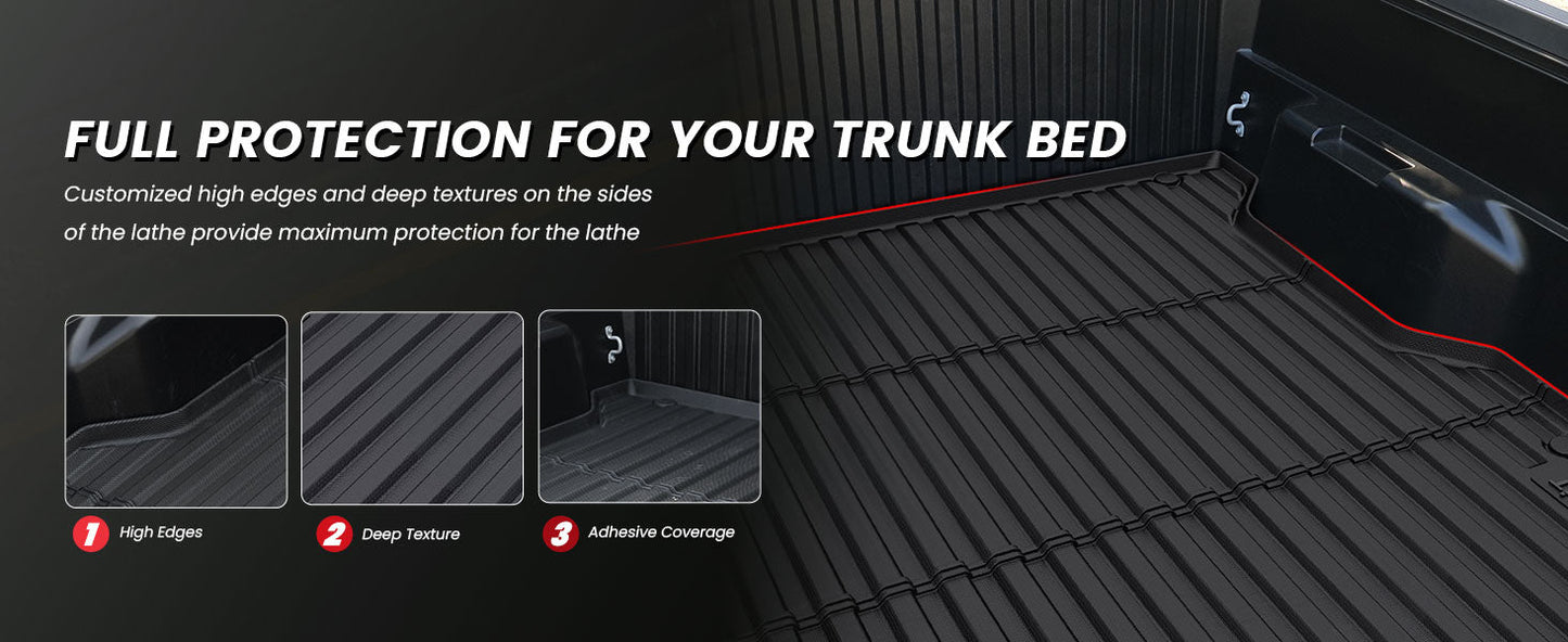 2024-2026 Toyota Tacoma 5FT/6FT Heavy Duty Truck Bed Mat or Tailgate Mat
