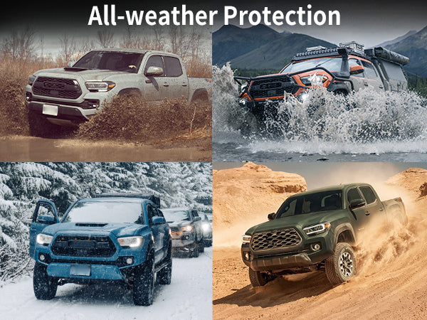 Lasfit 2024-2026 Toyota Tacoma All-Weather Floor Mats