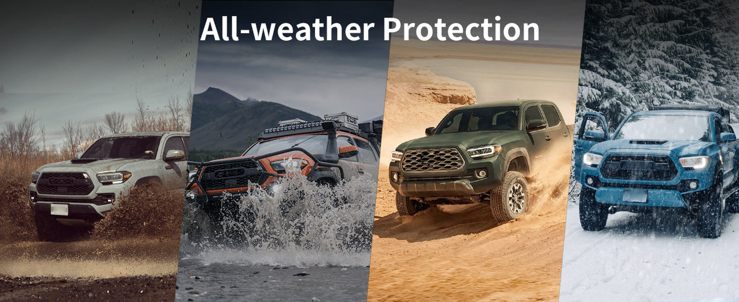 Lasfit 2024-2026 Toyota Tacoma All-Weather Floor Mats