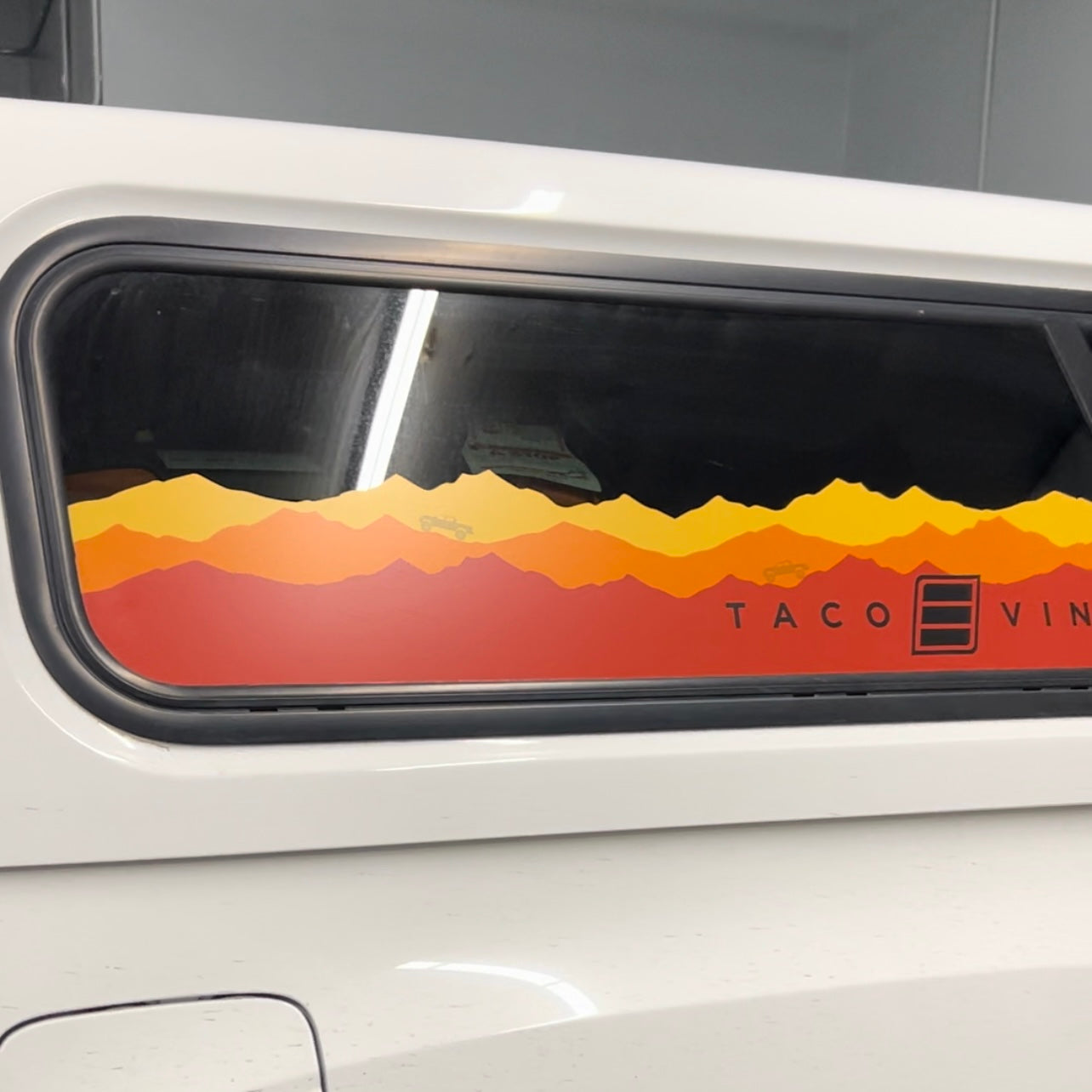 Sunset Mountain Decal