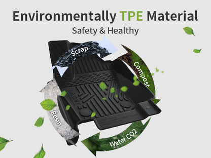 Lasfit 2024-2026 Toyota Tacoma All-Weather Floor Mats