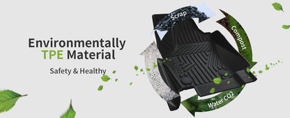 Lasfit 2024-2026 Toyota Tacoma All-Weather Floor Mats