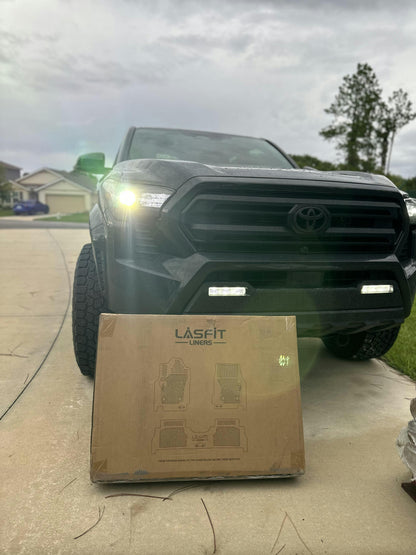 Lasfit 2024-2026 Toyota Tacoma All-Weather Floor Mats