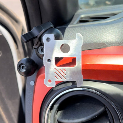 Clip style / Baofeng Radio and Mic Mount with 1" Ball Adapter