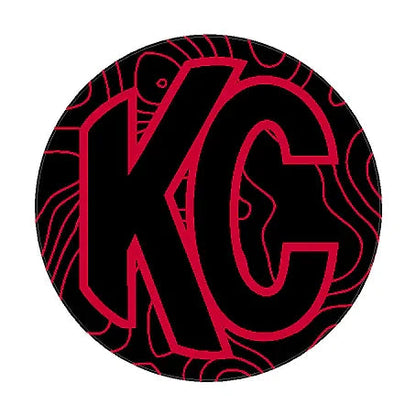 KC HiLITES Pro6 / Titan Gravity Light Cover Topo Overlays (Pair) - Universal