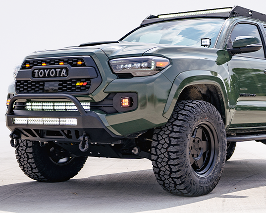 Cali Raised Stealth Bumper For 2016+ Toyota Tacoma