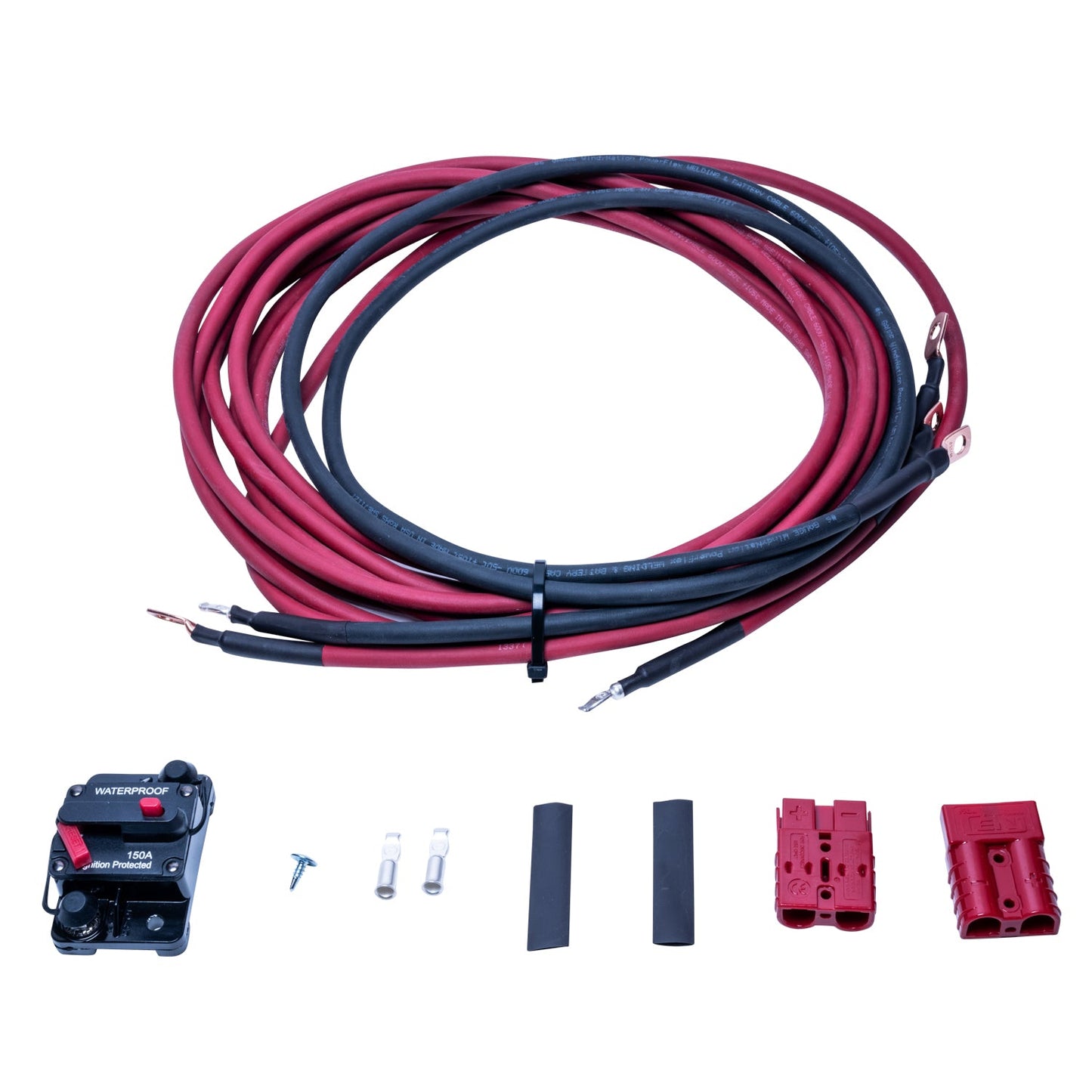 Thor's Lightning Air Compressor - 12V Quick Disconnect Kit 4 Gauge Wire