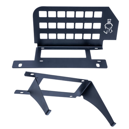 The Refuge MOLLE Air Compressor Storage Mount (Jeep Wrangler JL 2-door hardtop 2018-2023)