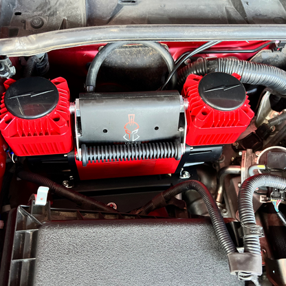 Thor's Lightning The Refuge 12v Underhood Air Compressor Mount for the 2010+ Toyota 4Runner