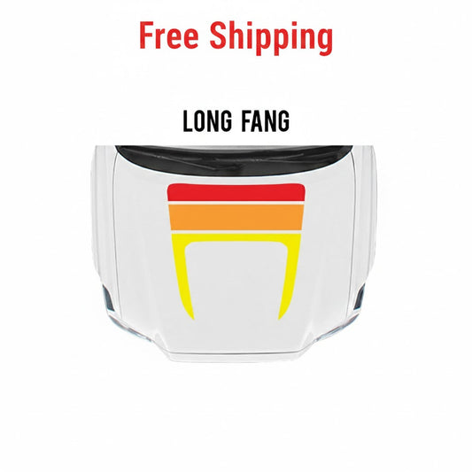 2016-23 Tacoma Sport/Pro Checkered Hood Stamp