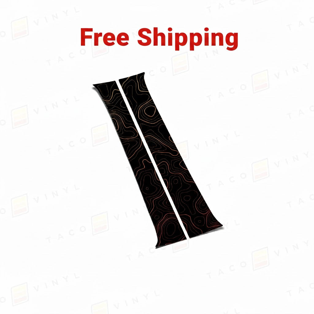 2016-23 Tacoma Door Pillar Decals